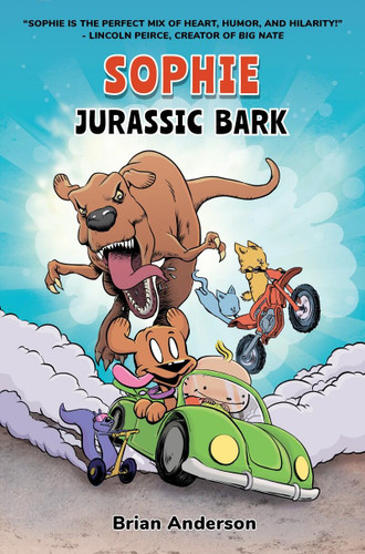 Sophie: Jurassic Bark: A Graphic Novel Vol.1 book cover by Brian Anderson