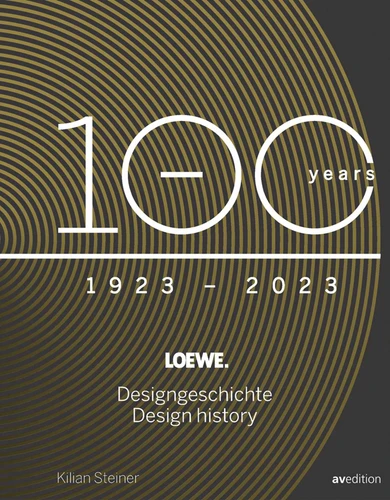 Loewe. 100 Years Design History book cover by Kilian Steiner