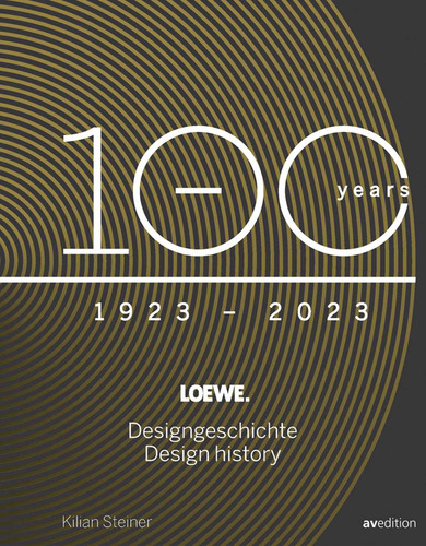 Loewe. 100 Years Design History book cover by Kilian Steiner
