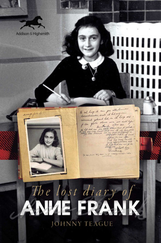 The Lost Diary of Anne Frank book cover by Johnny Teague