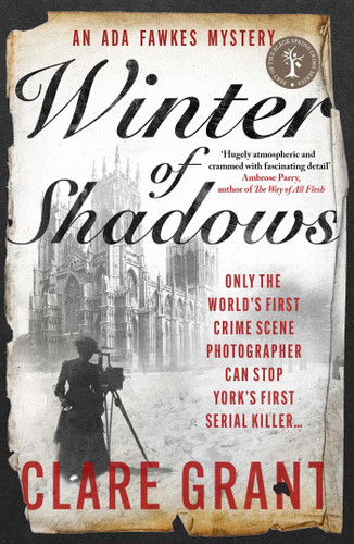Winter of Shadows (Black Spring Crime) book cover by Clare Grant