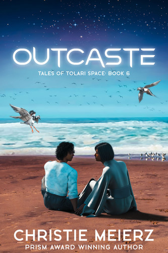 Outcaste (Tales of the Tolari Space) book cover by Christie Meierz