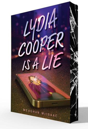 Lydia Cooper Is a Lie book cover by Meaghan McIsaac