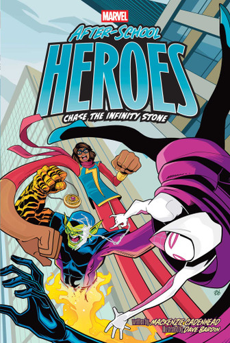 Chase the Infinity Stone (Marvel After-School Heroes) book cover by MacKenzie Cadenhead
