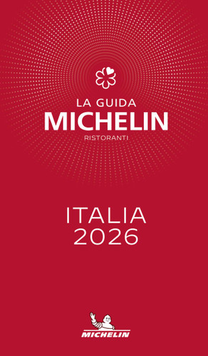 Guide Michelin Italia 2026 book cover by Michelin