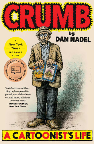 Crumb: A Cartoonist's Life book cover by Dan Nadel