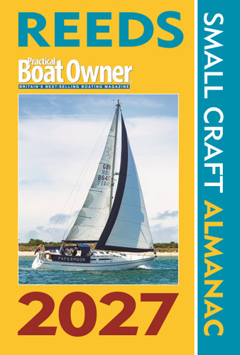 Reeds PBO Small Craft Almanac 2027 (Reed's Almanac) book cover by Perrin Towler, Simon Jollands