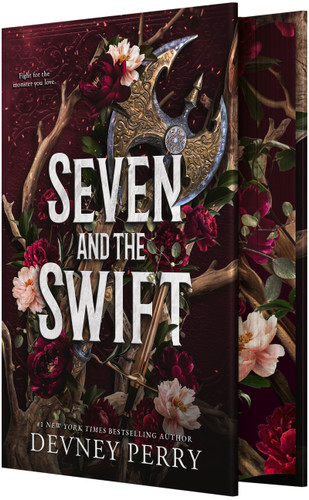 Seven and the Swift: An Epic Romantic Fantasy (Shield of Sparrows #3) book cover by Devney Perry