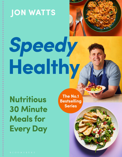 Speedy Healthy book cover by Jon Watts