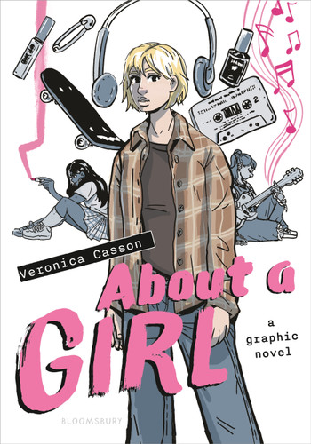 About a Girl: A Graphic Novel book cover by Veronica Casson