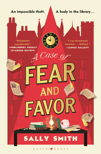 A Case of Fear and Favor: The Trials of Gabriel Ward book cover by Sally Smith