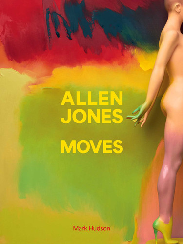 Allen Jones Moves book cover by Mark Hudson
