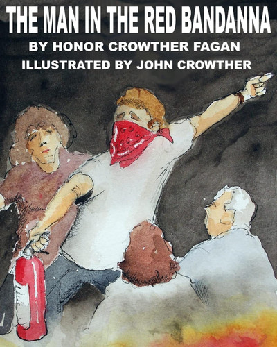 The Man in the Red Bandanna book cover by Honor Crowther Fagan