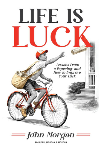 Life is Luck book cover by John Morgan