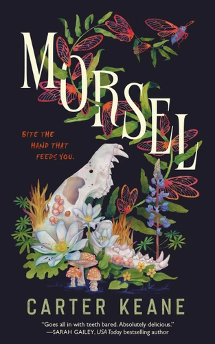 Morsel book cover by Carter Keane