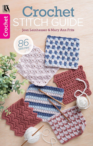 Crochet Stitch Guide: 86 Stitches book cover by Leisure Arts