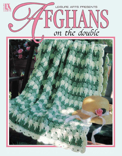 Afghans on the Double book cover by Leisure Arts