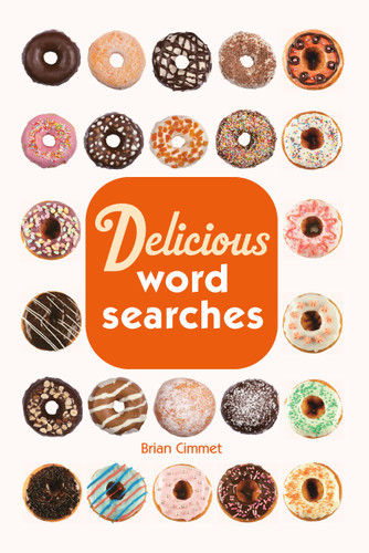 Delicious Word Searches book cover by Brian Cimmet