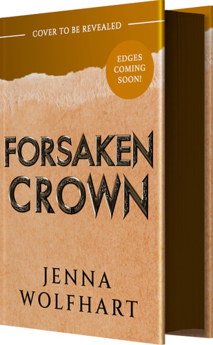Forsaken Crown book cover by Jenna Wolfhart