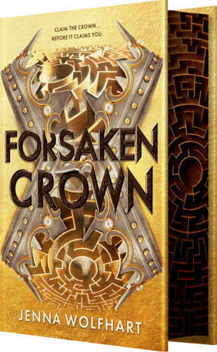 Forsaken Crown book cover by Jenna Wolfhart