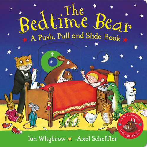 The Bedtime Bear: A Push, Pull and Slide Book book cover by Ian Whybrow