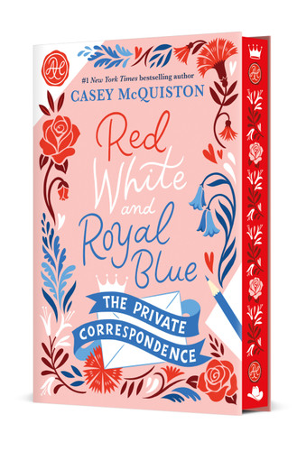 Red, White & Royal Blue: The Private Correspondence book cover by Casey McQuiston