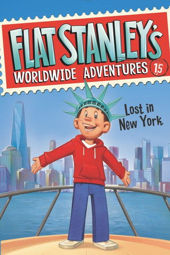 Flat Stanley’s Worldwide Adventures #15: Lost in New York (Flat Stanley’s Worldwide Adventures #15) book cover by Jeff Brown
