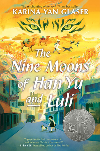 The Nine Moons of Han Yu and Luli book cover by Karina Yan Glaser
