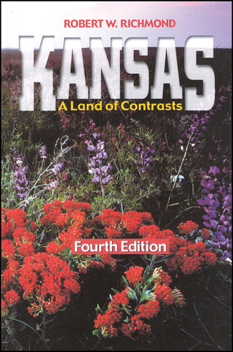 Kansas: A Land of Contrasts book cover by Robert W. Richmond