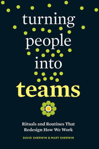 Turning People into Teams: Rituals and Routines That Redesign How We Work book cover by David Sherwin, Mary Sherwin