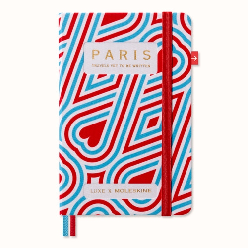 LUXE x Moleskine - Paris City Travel Guide Notebook, Pocket (3.5" x 5.5"), 112 pages book cover by Moleskine