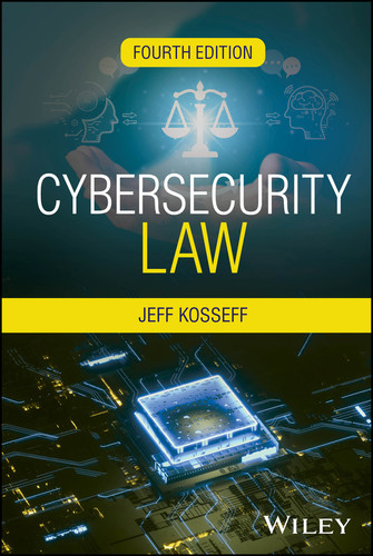 Cybersecurity Law book cover by Jeff Kosseff