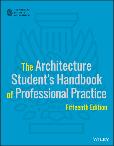 The Architecture Student's Handbook of Professional Practice book cover by American Institute of Architects