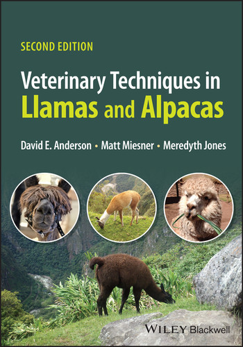Veterinary Techniques in Llamas and Alpacas book cover by 
