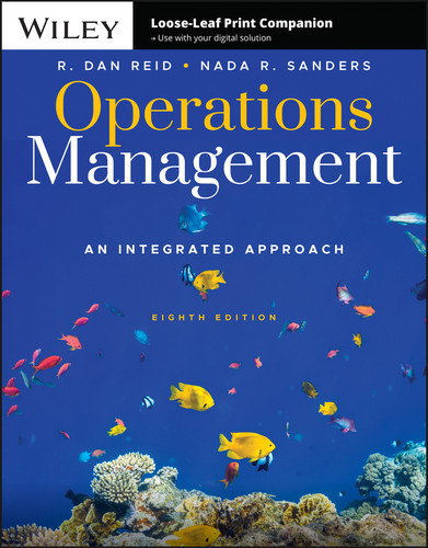 Operations Management: An Integrated Approach book cover by R. Dan Reid, Nada R. Sanders