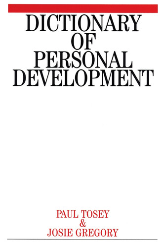 Dictionary of Personal Development book cover by Paul Tosey, Josie Gregory
