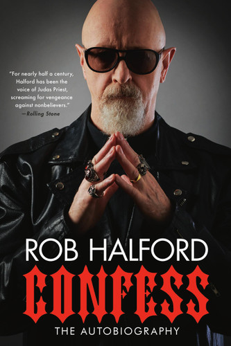 Confess: The Autobiography book cover by Rob Halford