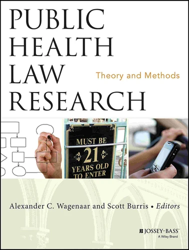 Public Health Law Research: Theory and Methods book cover by 