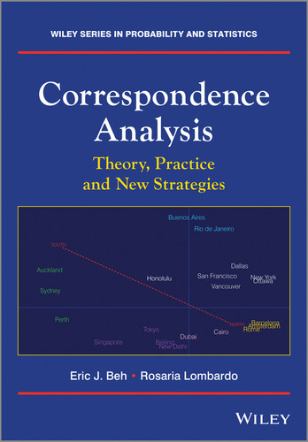 Correspondence Analysis: Theory, Practice and New Strategies (Wiley Series in Probability and Statistics) book cover by Eric J. Beh, Rosaria Lombardo