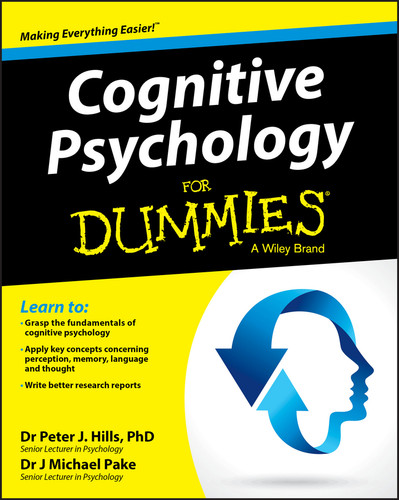 Cognitive Psychology For Dummies book cover by Peter J. Hills, Michael Pake