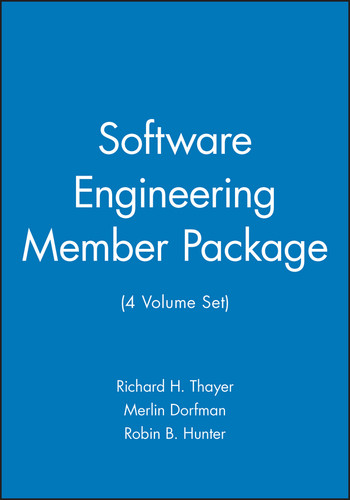 Software Engineering Member Package, 4 Volume Set (Practitioners) book cover by Richard H. Thayer, Merlin Dorfman, Robin B. Hunter