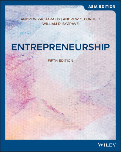 Entrepreneurship, Asia Edition book cover by Andrew Zacharakis, Andrew C. Corbett, William D. Bygrave