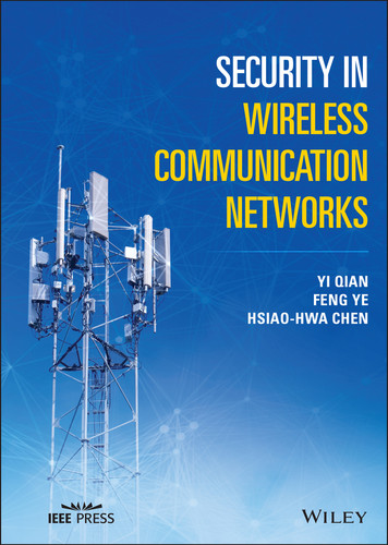 Security in Wireless Communication Networks (IEEE Press) book cover by Yi Qian, Feng Ye, Hsiao-Hwa Chen