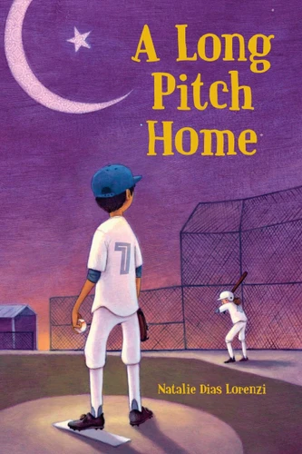 A Long Pitch Home book cover by Natalie Dias Lorenzi