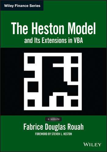 The Heston Model and Its Extensions in VBA (Wiley Finance) book cover by Fabrice D. Rouah