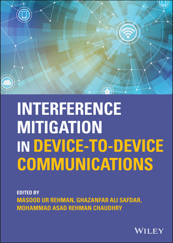 Interference Mitigation in Device-to-Device Communications book cover by 