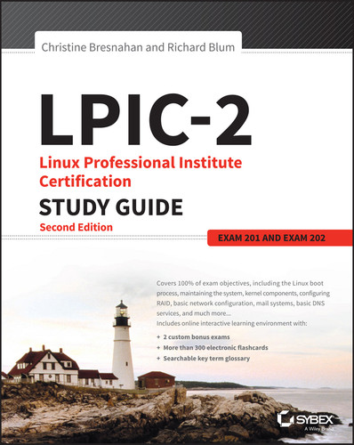 LPIC-2: Linux Professional Institute Certification Study Guide: Exam 201 and Exam 202 book cover by Christine Bresnahan, Richard Blum