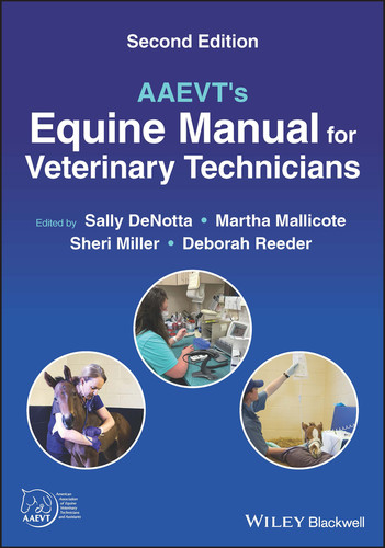 AAEVT's Equine Manual for Veterinary Technicians book cover by 