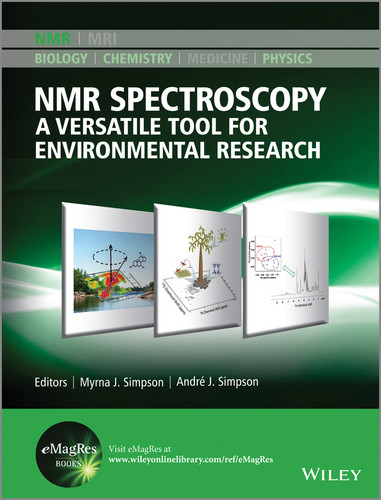 NMR Spectroscopy: A Versatile Tool for Environmental Research (eMagRes Books) book cover by 