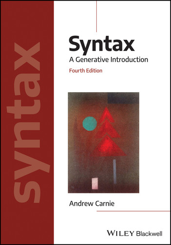 Syntax: A Generative Introduction (Introducing Linguistics) book cover by Andrew Carnie